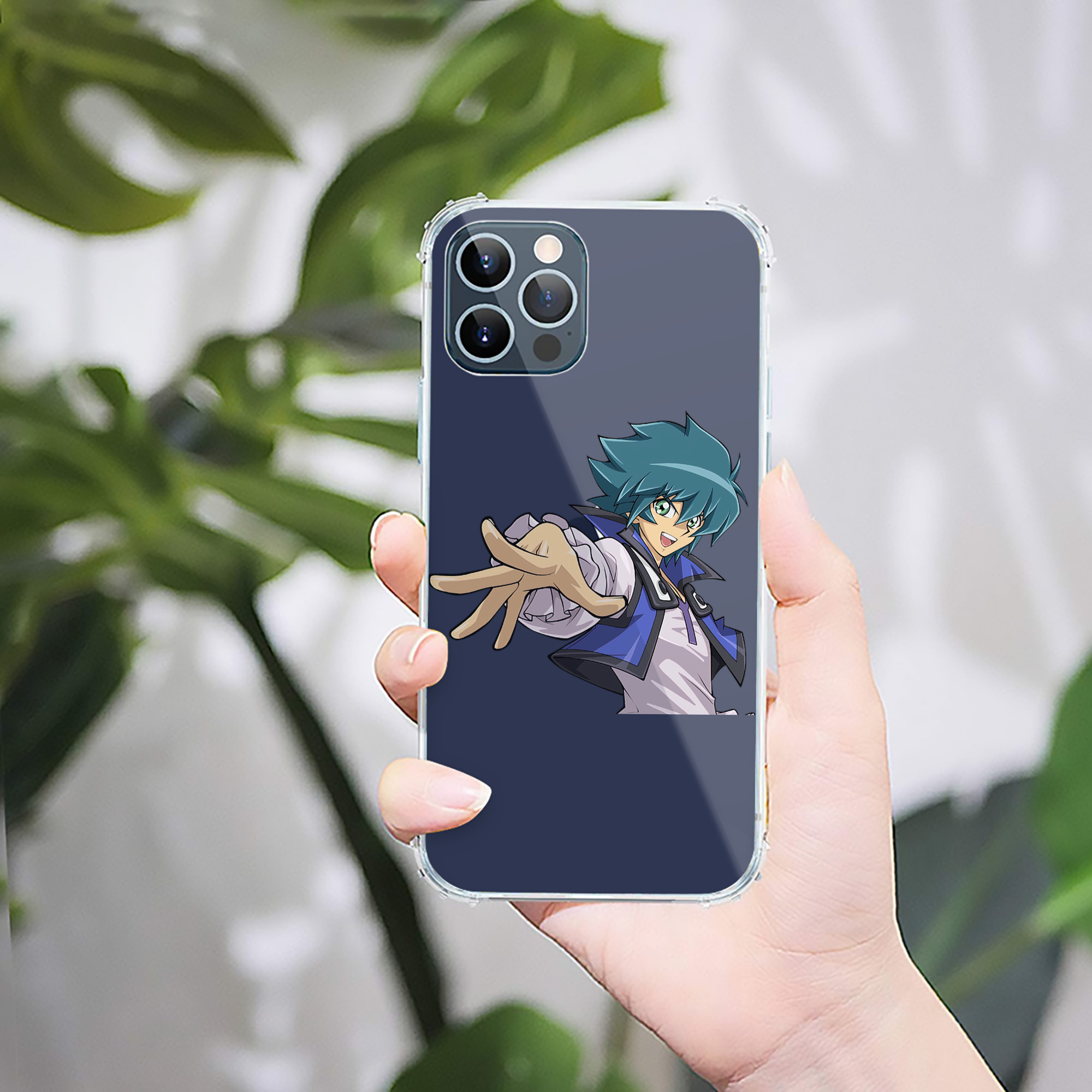 （画像用） 遊☆戯☆王 Yu-Gi-Oh! 【iPhone 12シリーズ対応】透明スマホケース（クリアソフトケース）